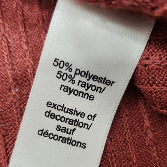 Maurices Lace Accent Lightweight Sweater Blouse - Picture 8 of 10